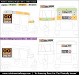 Image Showing applicable stickers in rickshaw
