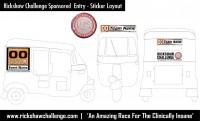 Rickshaw Challenge Sponsored Entry - Sticker Specifications